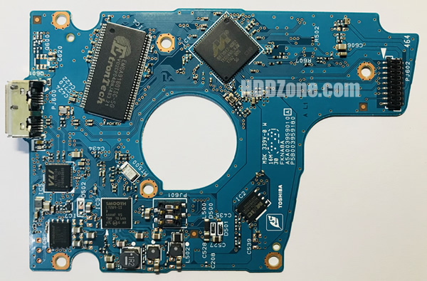 (image for) MQ03UBB300 Toshiba PCB G3959A