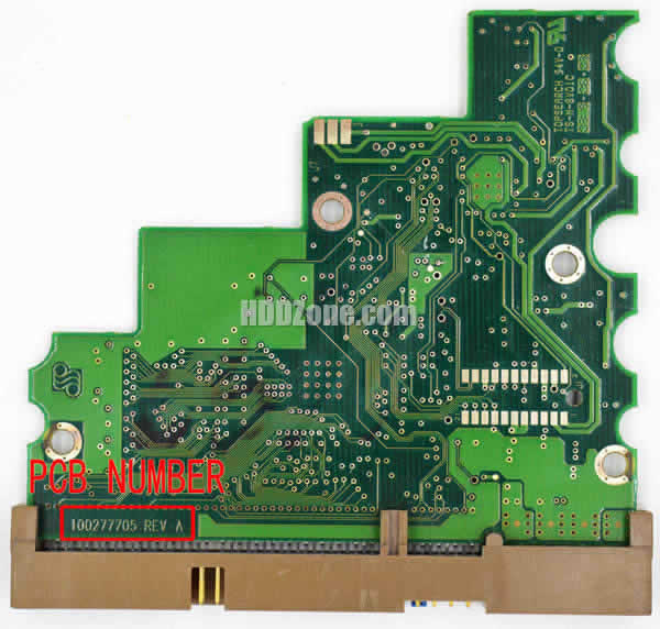 Seagate HDD PCB 100252820