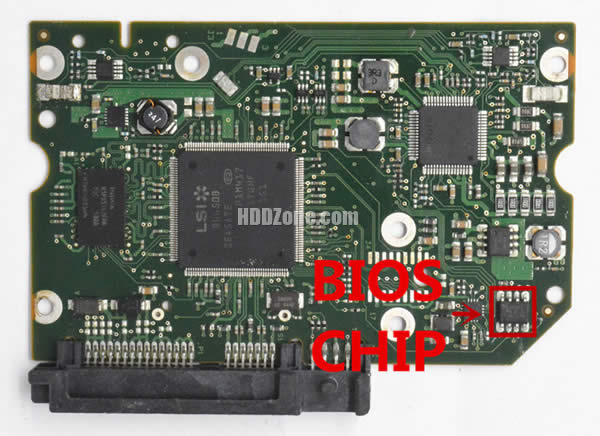Seagate HDD PCB 100589569