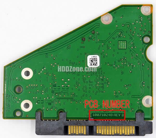 Seagate HDD PCB 100710248