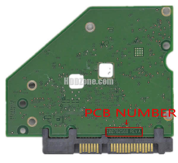 Seagate HDD PCB 100762568