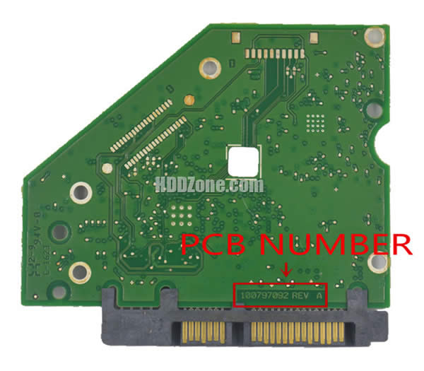 Seagate HDD PCB 100797092