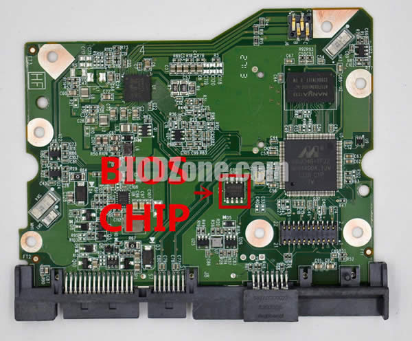 Steps to repair WD HDD PCB 2060-771822-002