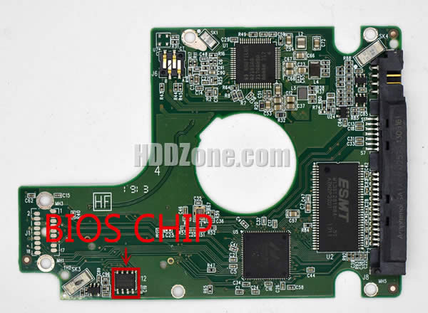 Steps to repair WD HDD PCB 2060-771960-000