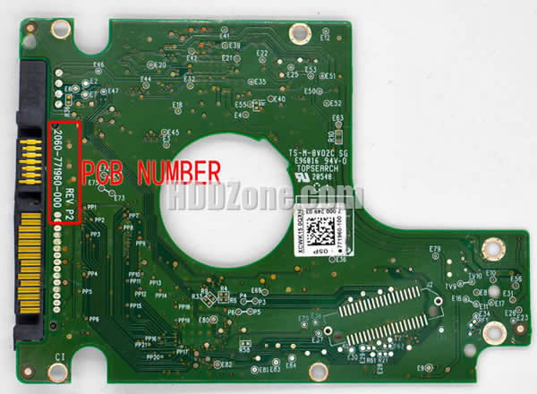 Steps to repair WD HDD PCB 2060-771960-000