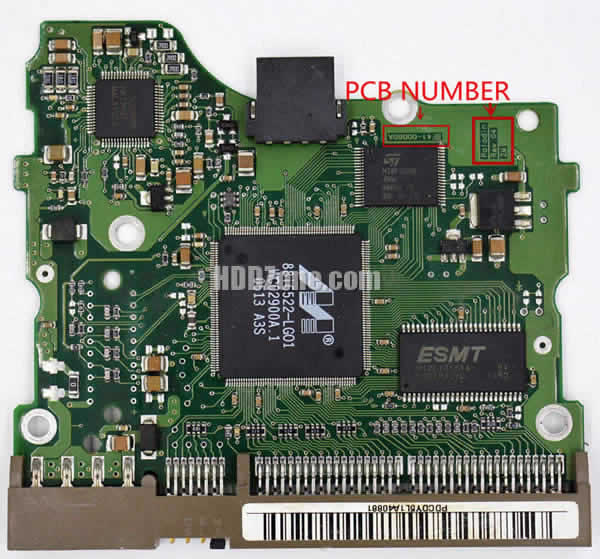 Samsung HDD PCB BF41-00080A