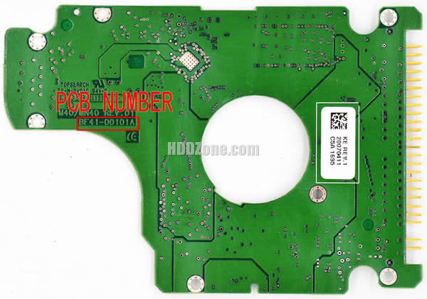 Samsung HDD PCB BF41-00101A