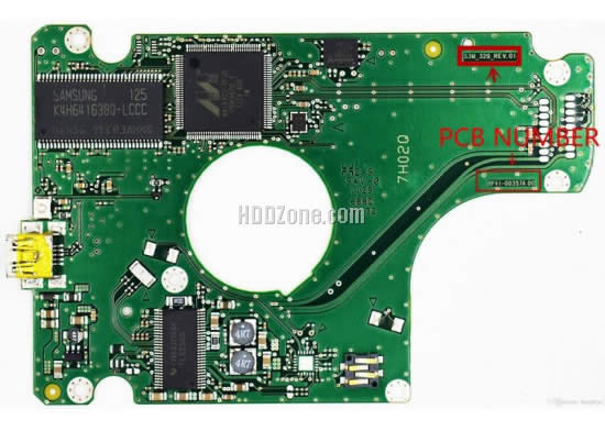 Samsung HDD PCB BF41-00357A