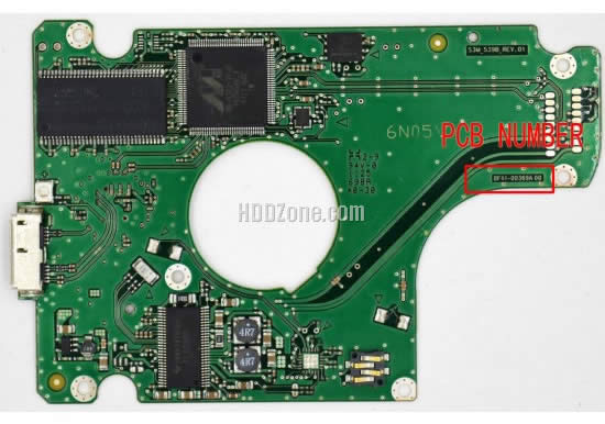 Samsung HDD PCB BF41-00369A