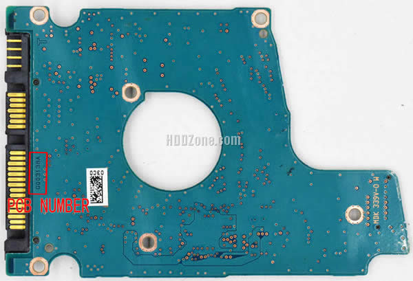 Steps to repair Toshiba HDD PCB G003138A