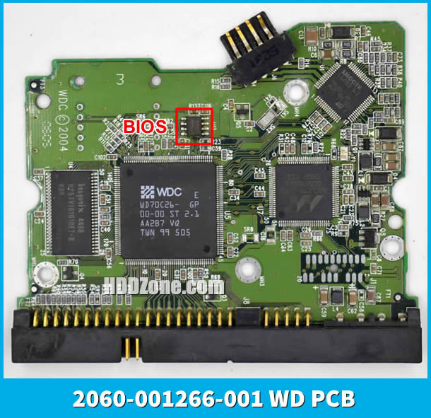 WD 2060-001266-001 PCB firmware transfer
