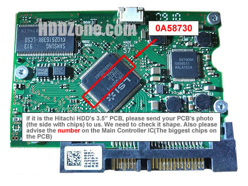 Hitachi Desktop Hard Drive PCB Swap Guide