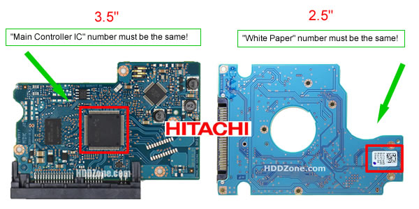 Hitachi 0J11563 PCB Circuit Hard Drive Controller Board P/N 110 0A90269 01