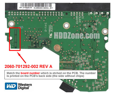 WD USB 2.5 PCB Repair For  WD30NMVW-11C3NS4 800041-D00 05P 